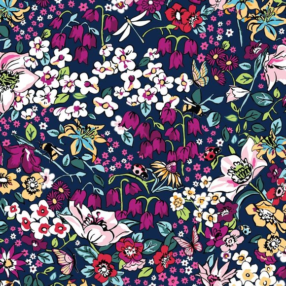 Vera Bradley Clamshell Eyeglass Case - Itsy Ditsy - Picture 2 of 7